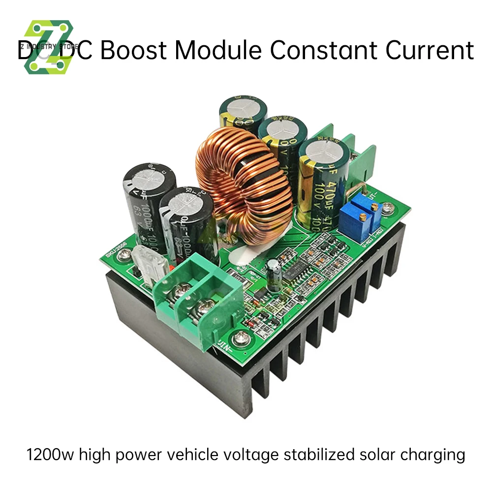 DC-DC Booster Module DC10-36V To DC12-80V Constant Voltage Current Step-up Module Adjustable For Power Supply Voltage Stabilizer