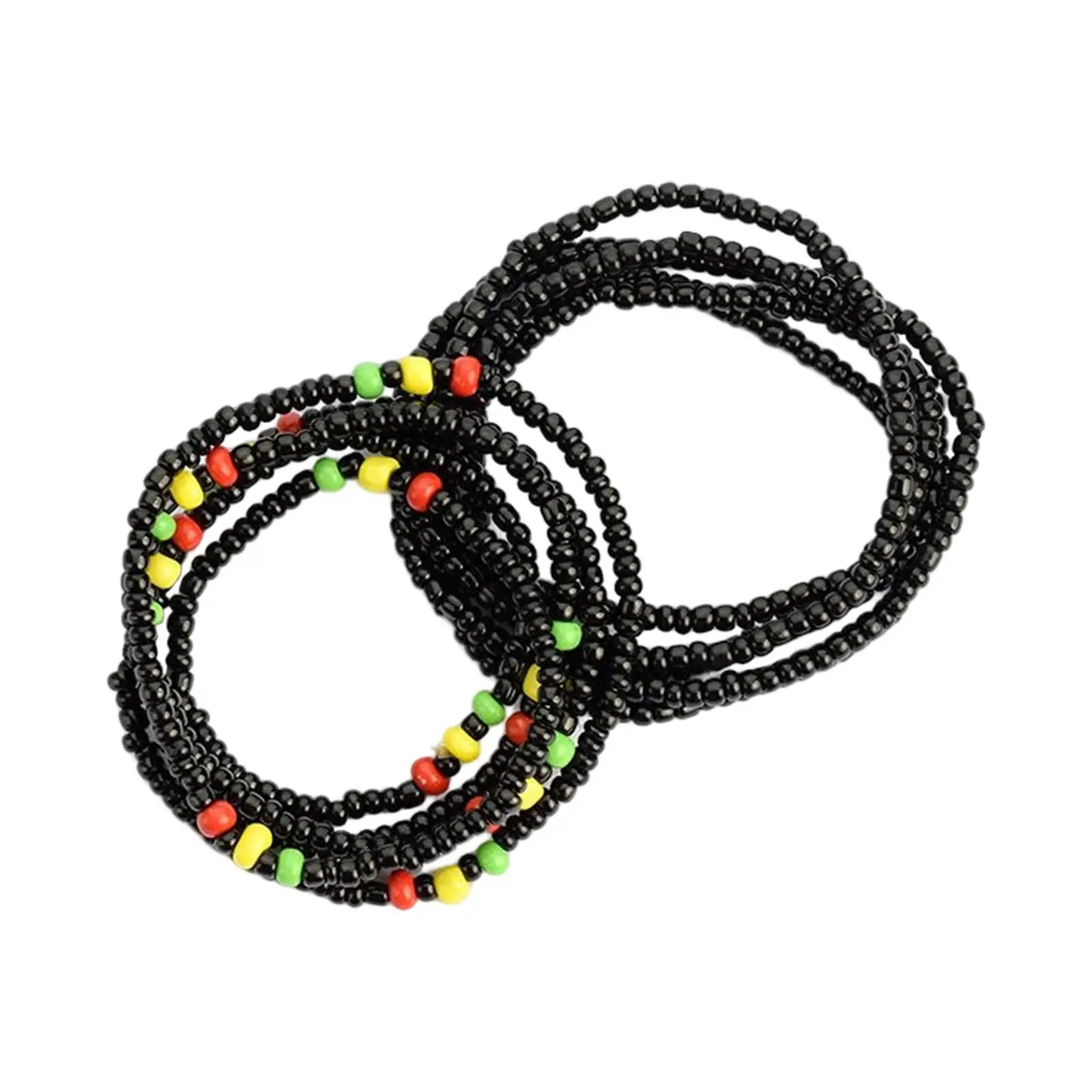 2x Waist Beads Belly Chain Body Chain Waist Chain for Holiday Vacation Summer Beach