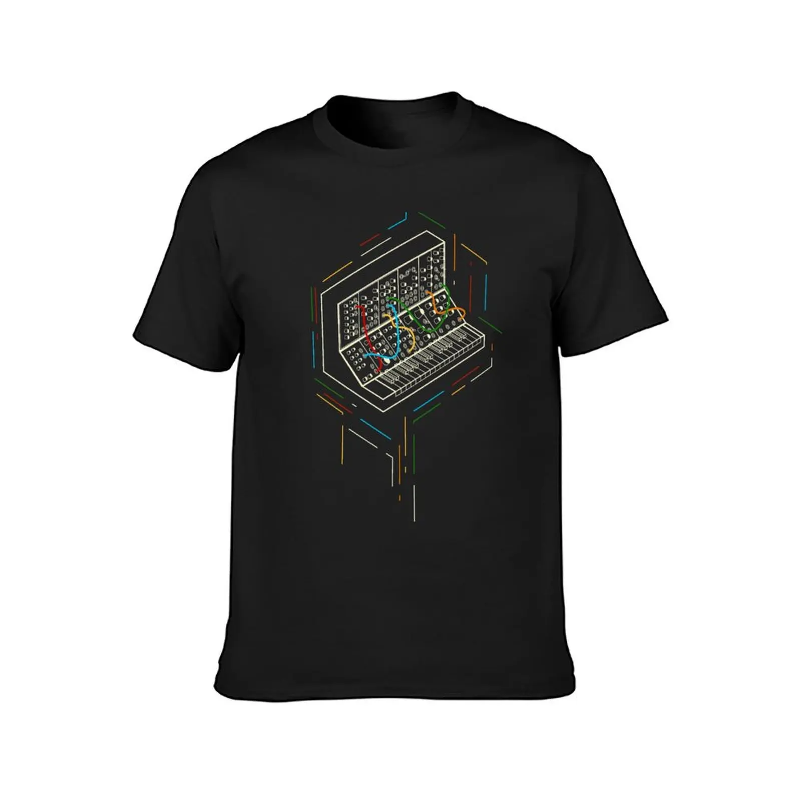 Modular Synthesizer T-Shirt summer clothes funnys mens plain t shirts