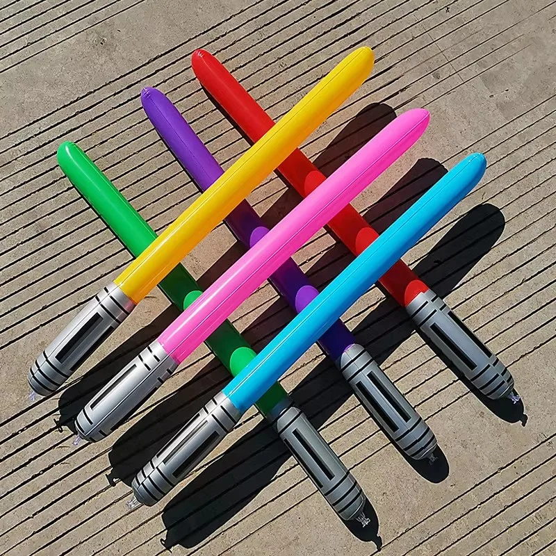 Espadas inflables, recuerdos de fiesta, cumpleaños, juguetes inflables para niños, Cosplay, Halloween, película de Anime, tema, regalos divertidos de Carnaval