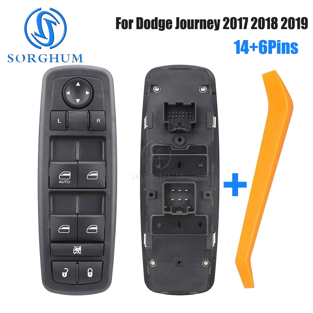 

SORGHUM Left Driver Side Switch Electric Lifter Controller For Dodge Journey 2017 2018 2019 68307001AA 68307001AB 68307001AC