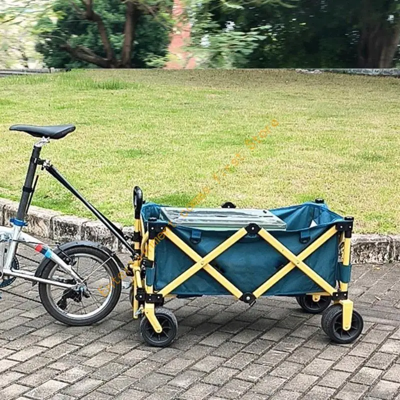

55KD Durability Alloys Bicycles Tow Connectors Easyly Install Bicycles Trailer