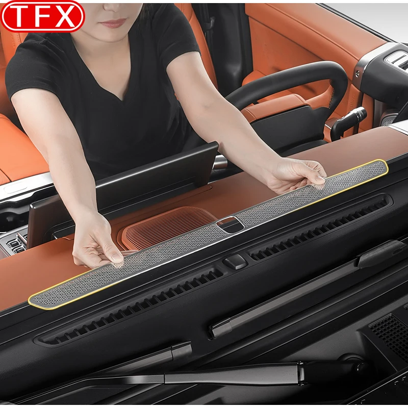 For Jetour G700 2025 2026 Car Central Control Instrument Panel Air Outlet Protective Cover Anti Blocking Cover Auto Accessories