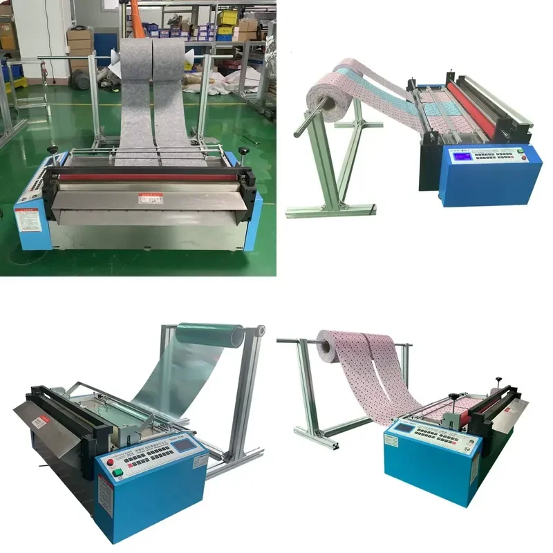 Automatic Film Cutting Machine for PET Slicing Pearl Cotton Release Paper Pull Chain Cutter