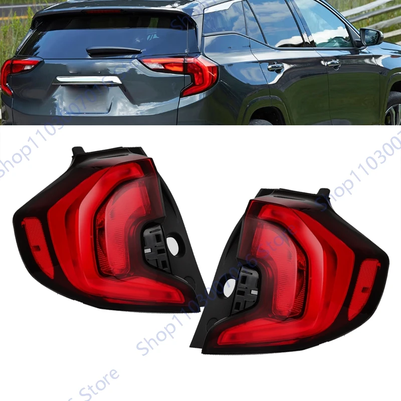

For GMC Terrain 2018 2019 2020 2021 Car Rear Tail Light Turn Signal Lamp Stop Brake Reversing Lamp Driving 84379497 84379498