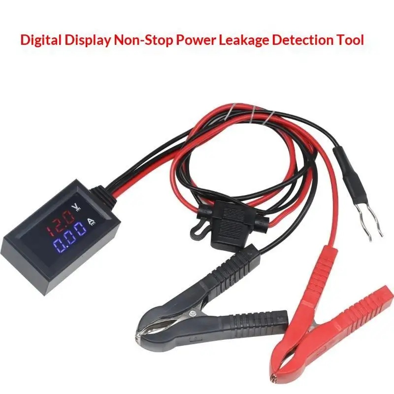 1Pcs Dark Current Detection Tools Car Leakage Detection Tool Vehicle Battery Leakage Detector Quickly Locates Car Leakage Fault