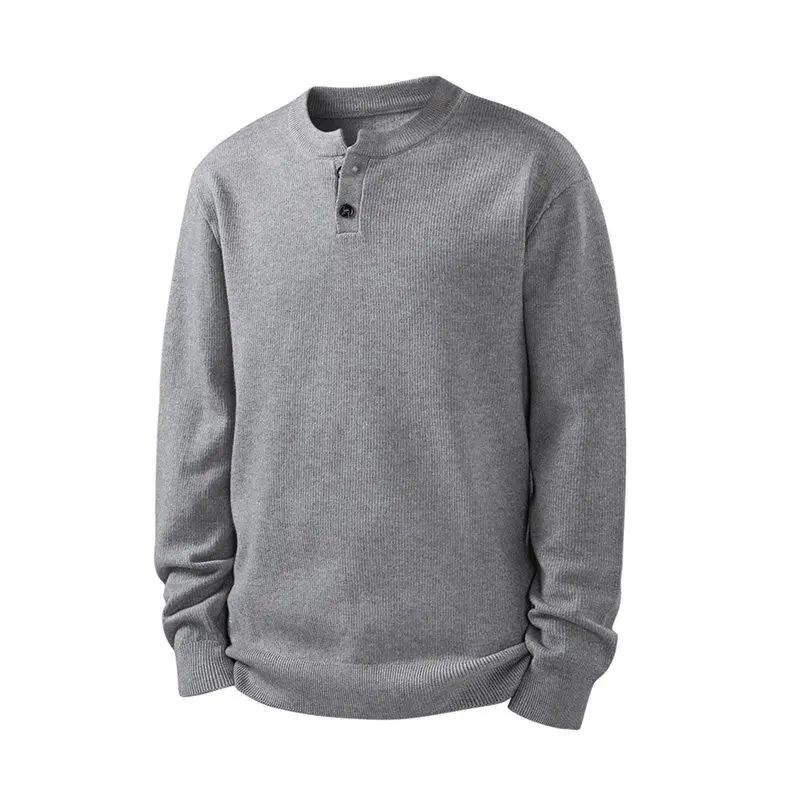 

2025 New Men's Knitted Sweater round Ne Pullover Casual Versatile High End Autumn Winter Youth Faionable Skin Friendly Br...