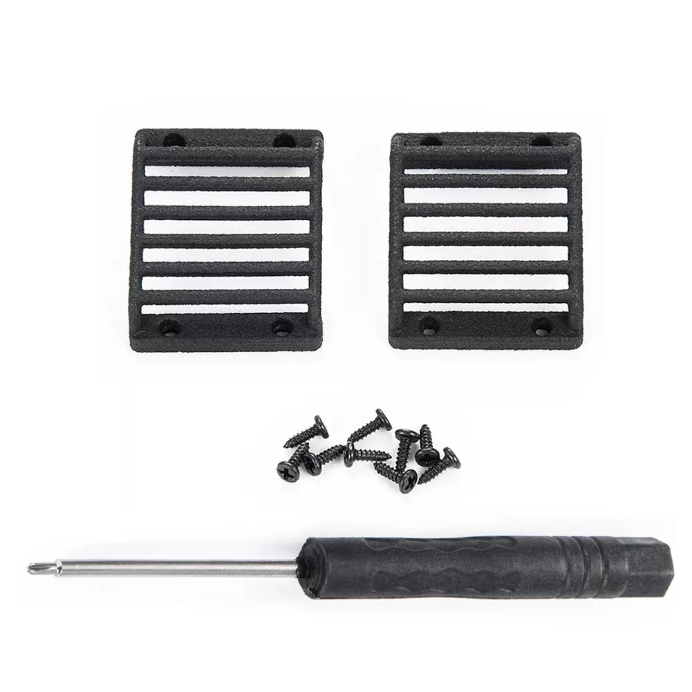 

LED Headlight Cover Guard Grille for 1/18 RC Car Traxxas TRX4M Defender