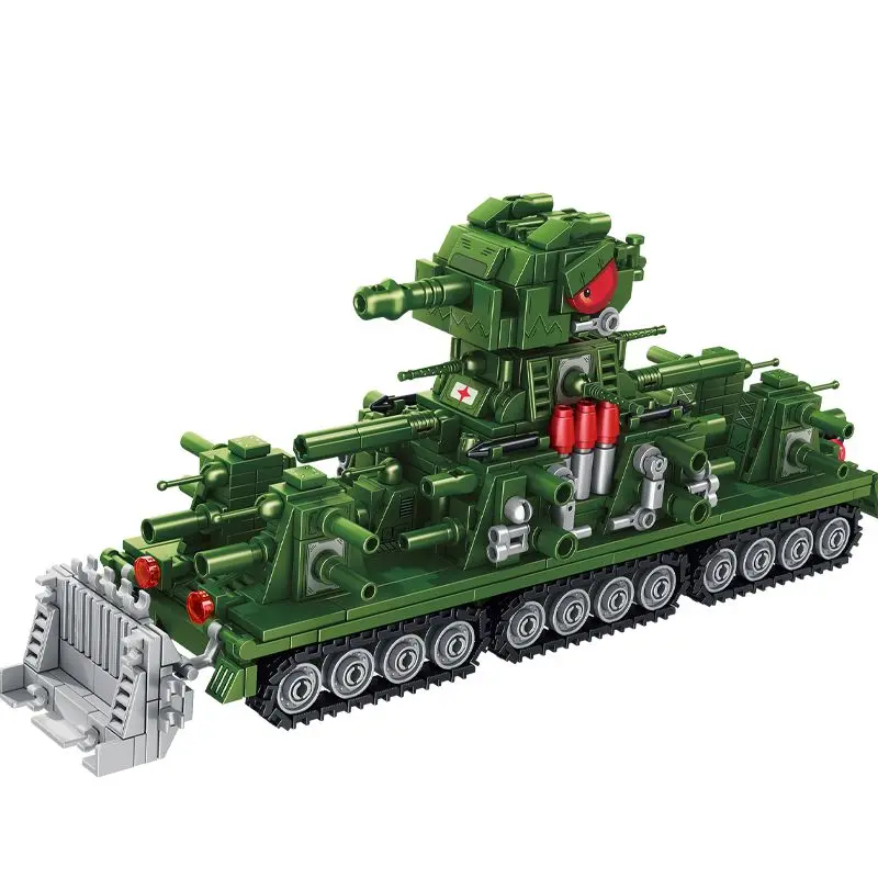 Tank World Ultimate KV44 Carl 44 Assembly Building Puzzle Toy KV99