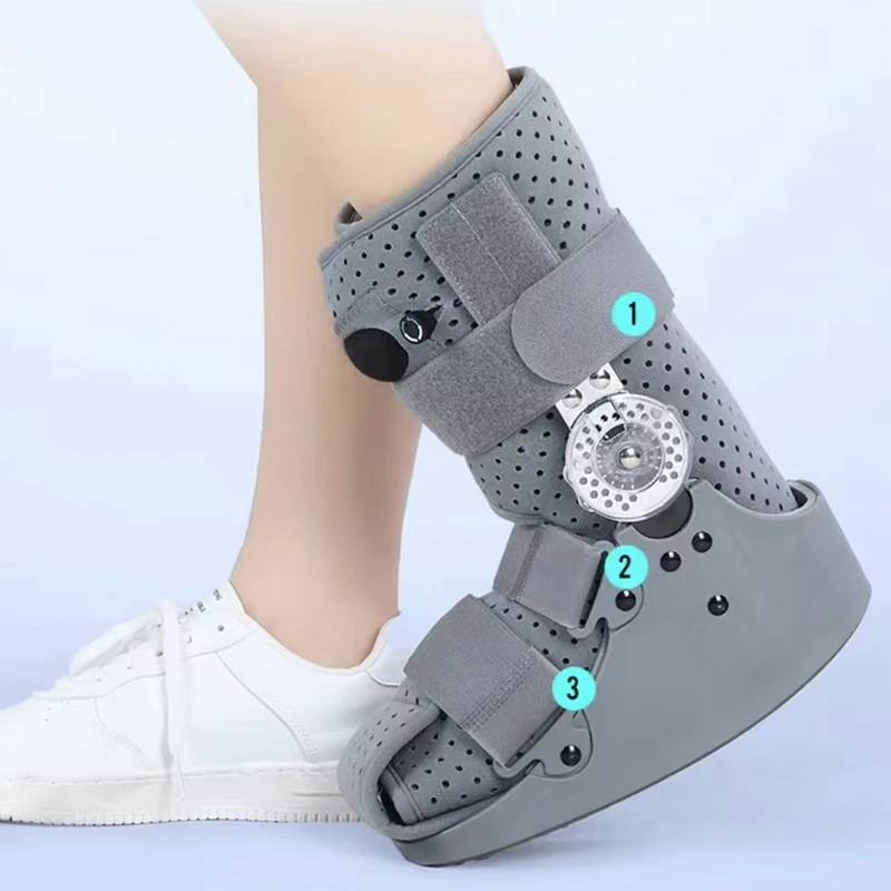 

Adjustable Ankle Joint Fixed Support Post-Fracture Rehabilitation Achilles Tendon Airbag Boots Walking Aids Brace