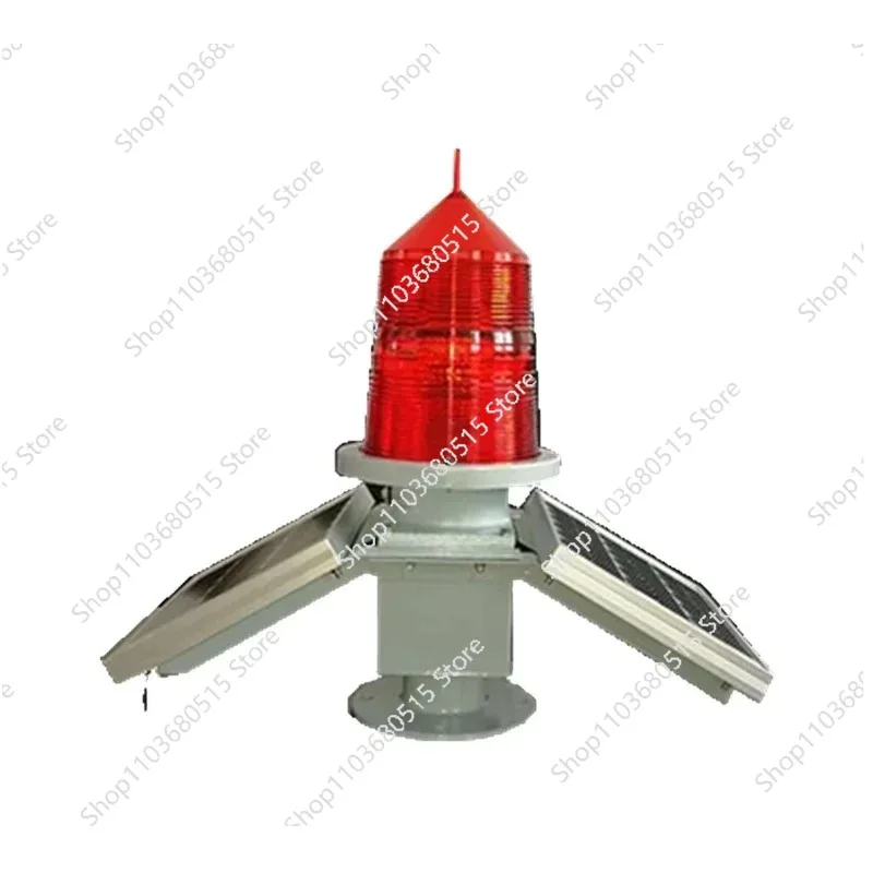 HAN155S Solar Power Led Aviation Lamp / Signal Telecom Tower Light