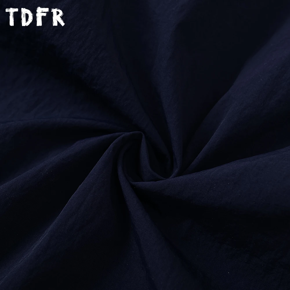 ソリッドカラーカーゴパンツメンズポケットプリーツサファリスタイルストレートだぶだぶジョガーパンツ男のズボン