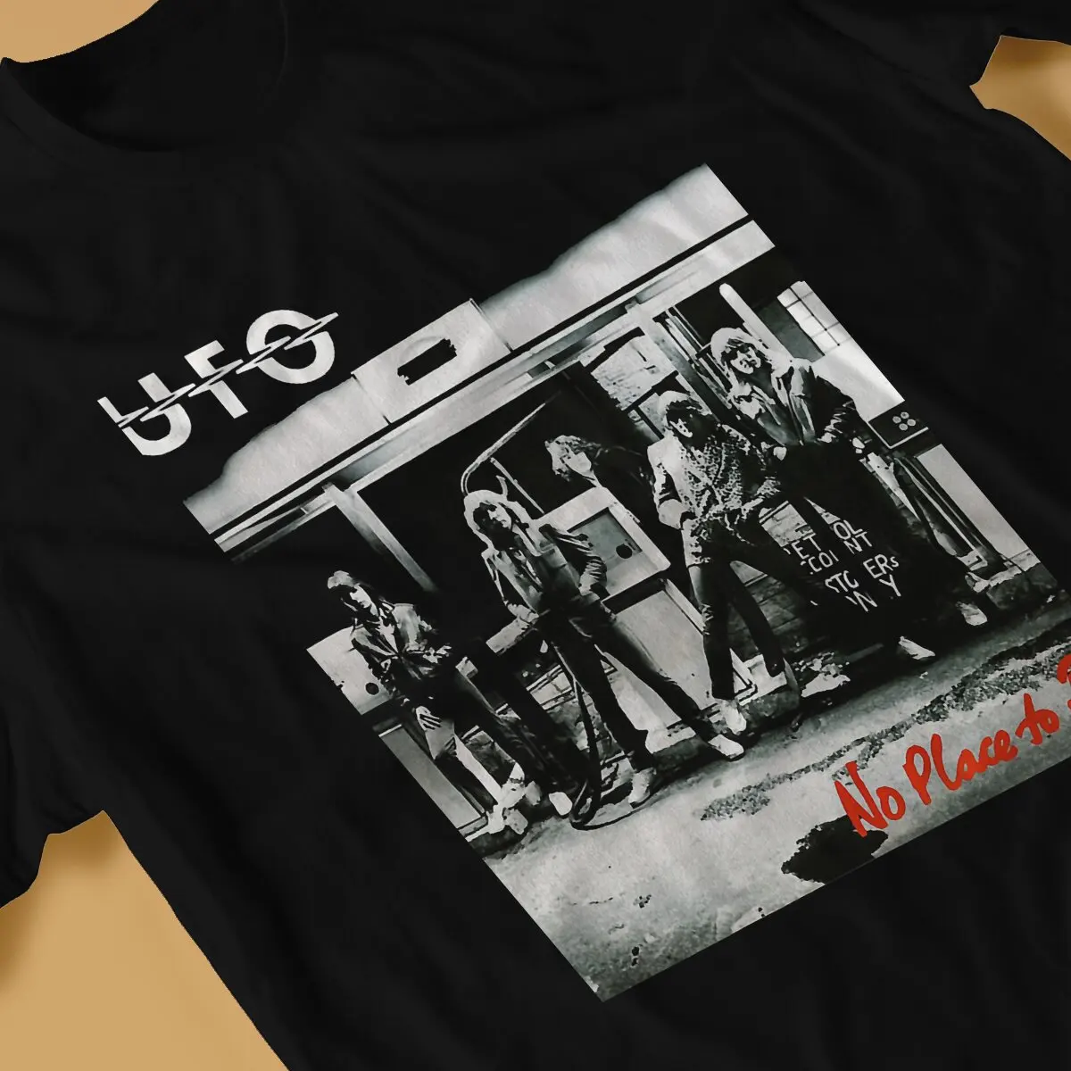 Trending UFO Hip Hop TShirt Ufo Band Casual T Shirt Hot Sale T-shirt For Adult