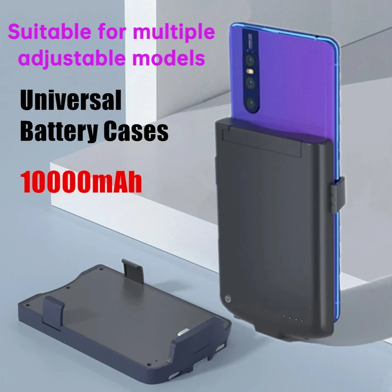 10000mAh Universal Portable Charger cases for iPhone Xiaomi Samsung Vivo Oppo OnePlus Huawei Meizu Moto Google power bank cover