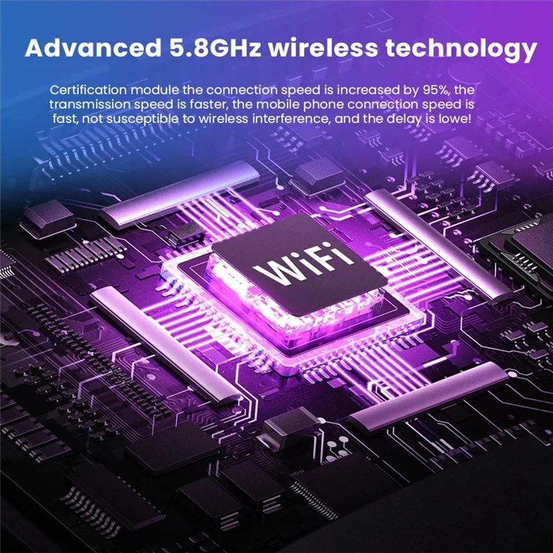 ZRGAE Wireless Carplay Module Smart Car Machine Interconnection Conversion Box 2 in 1 Android Auto Carplay Box