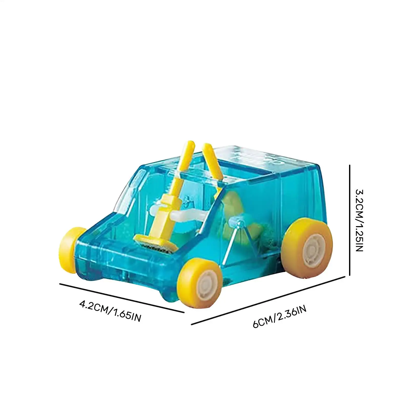 Cute Mini Cartoon Car Table Dust Cleaning Trolley Desktop Eraser Dust Ceaner Confetti Pencil Eraser Dust Sweeper view 6