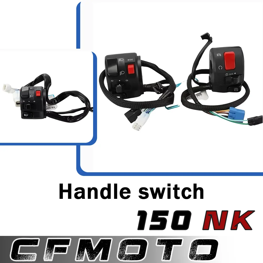 

Motorcycle original accessories left and right handlebar switch start headlight ignition off switch assembly For CFMOTO NK150