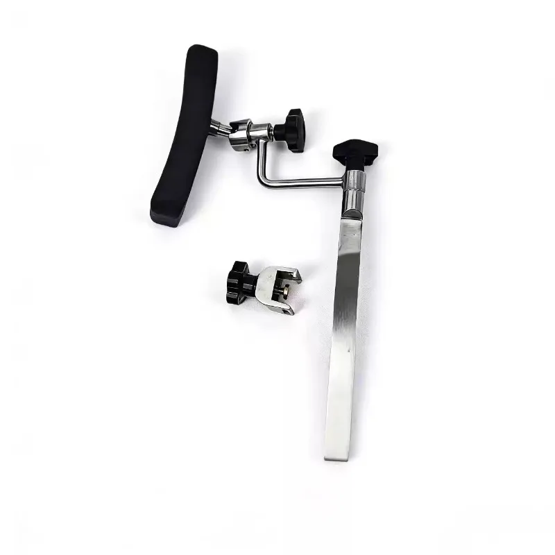 New Stainless Steel Operating Table Accessory, Universal Shoulder Waist Support Lateral Position Pelvic Fixing Bracket