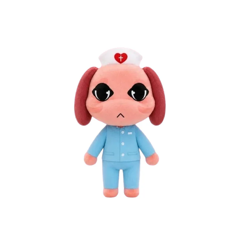 INStock-#Anime Animal Hospital Plush Horror Game Animal Hospital Anomaly Cat Dog Penguin Bunny Plushie Doll Toy Fans Collectible image 4