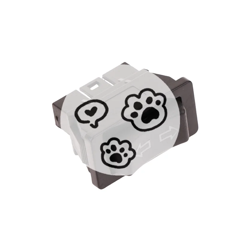 

High quality1Pc 5Pin Car Power Switch Universal 12V 2Way Car Push Fit Momentary Electric Aerial Up Down Rocker Switch