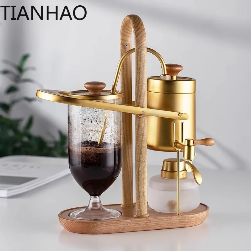 Imperial Royal Belgian Coffee Maker Siphon Coffee Brewer Gift Set