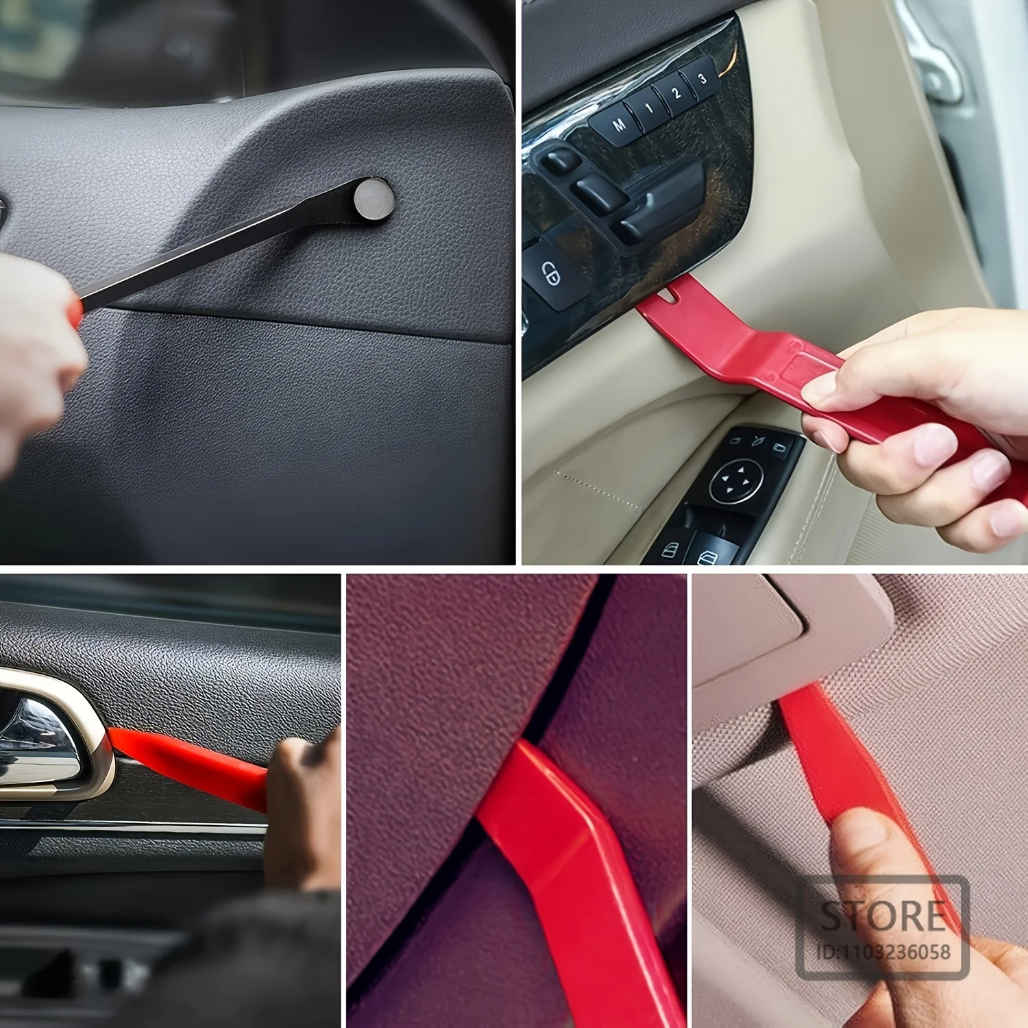 Hot Car Door Repair Hand Tools Wedge Pump Locksmith Thickened Kit Air Cushion Emergency Open Unlock Long Reach Grabber Tool Set