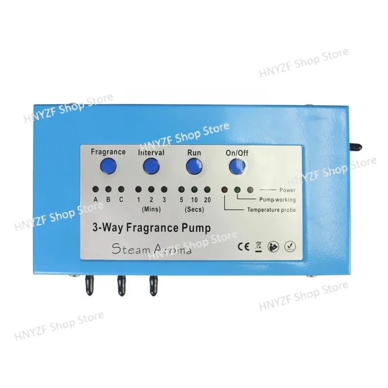 3-way Fragrance Pump/aroma Pump/aroma Dispenser for Wet Steam Sauna