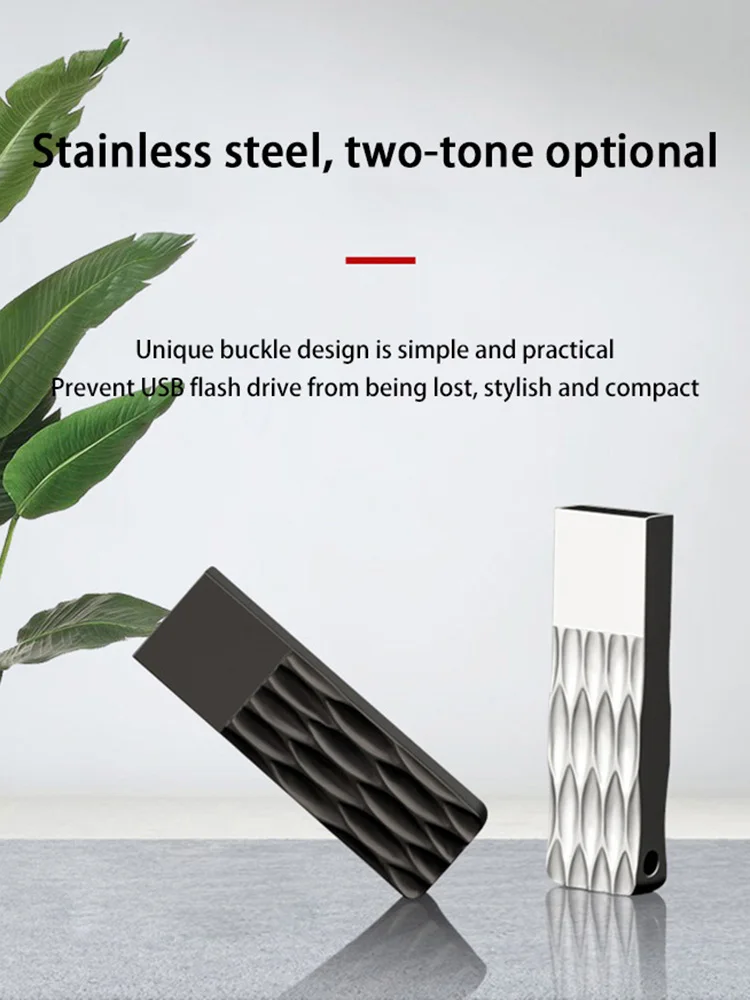 New Mini 2TB Flash Drive USB 3.0 Fast Type C Pen Drive Memory Stick High Speed Data 512GB For Computers Phone PC Fast U Disk