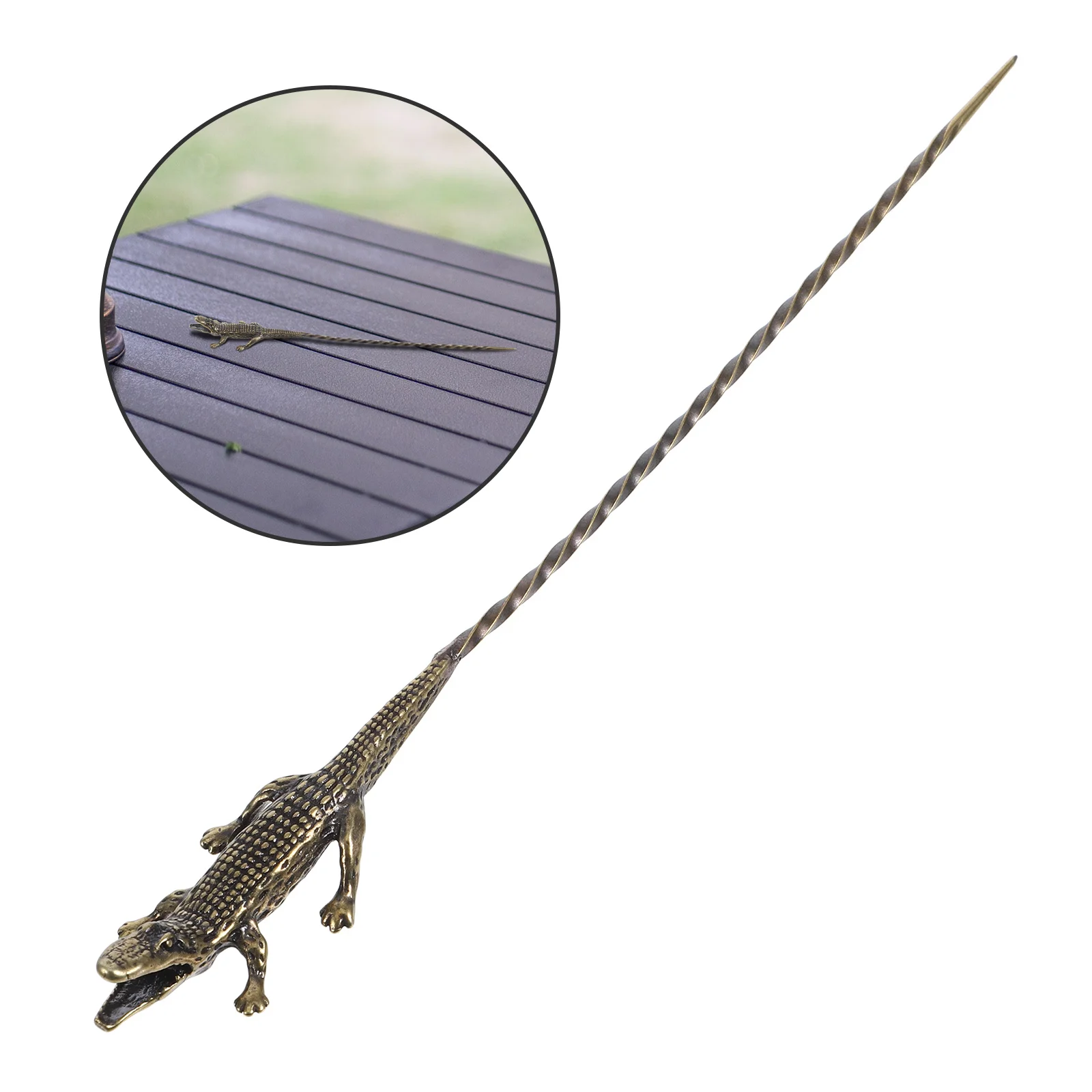 

Copper Draw Portable Punch Needle Smooth Draw Accessories Dredge Cigar Needle Sharp Tool Cigar Metal Drawing Tool