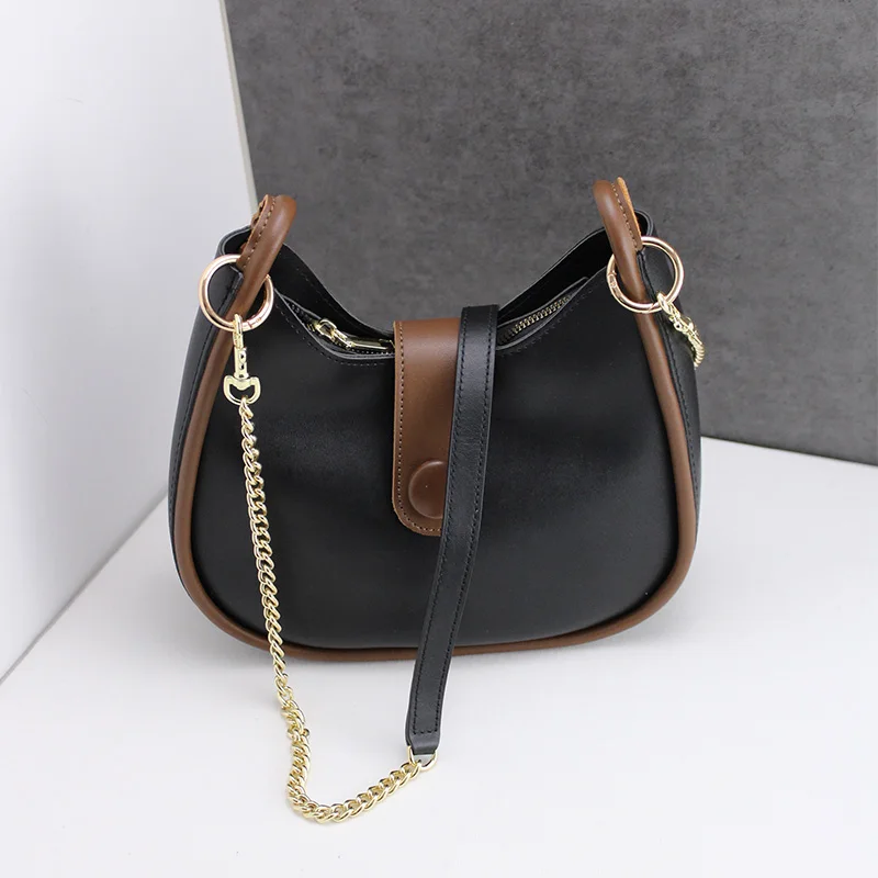 TINBERON lederen ketting tasriem handtas kettingriem dames crossbody tas schouderriem metalen kettingriemen handtasaccessoires