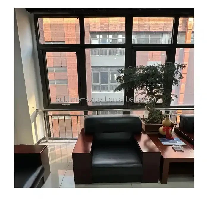 PDLC Smart Home Switchable Privacy Film Bathroom Shower Room Partition Glass Smart Glass Door with Decorative Films