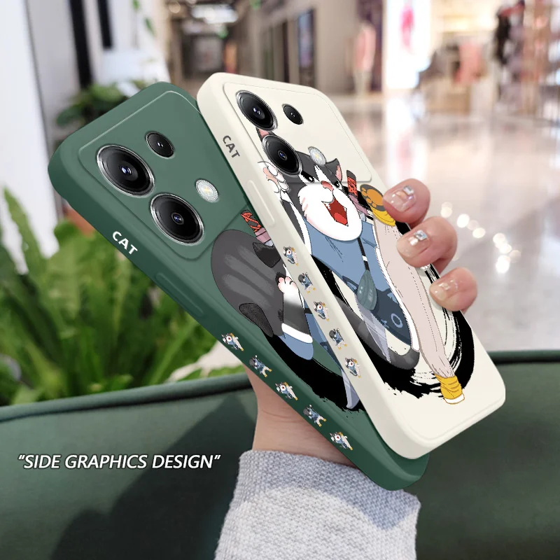 Xiaomi用カンフーシリコンケース,poco x6 f6 m6 m5 m5s f5 x5 f4 x4 m4 f3 m3 x3 pro 4g 5g gt