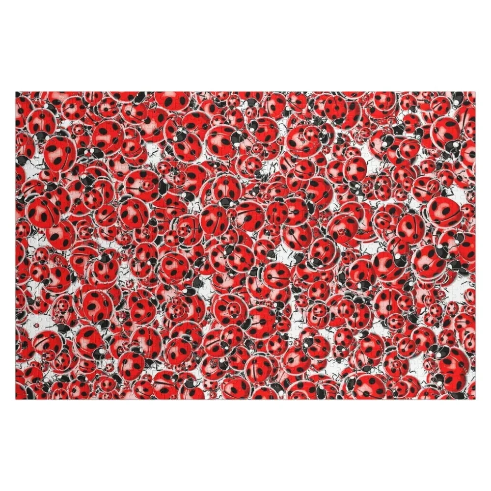 Ladybug Love Jigsaw Puzzle Custom Personalized Name Wood Photo Personalized Personalized Kids Gifts Puzzle