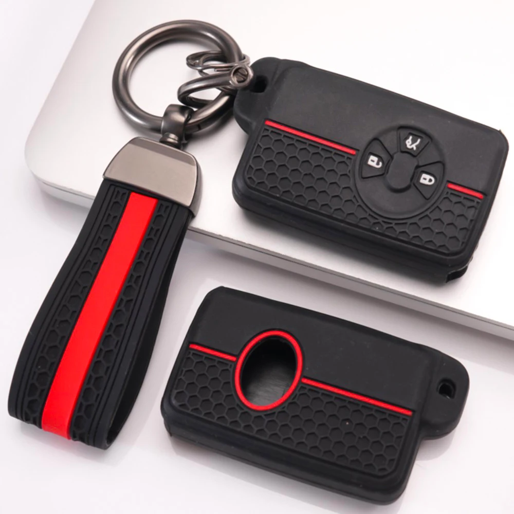 Key Fob Case With Chain For Toyota RAV4 Camry Prius Alphard Vellfire Estima Auris Premio Highlander Prado Crown Stylish Reliable
