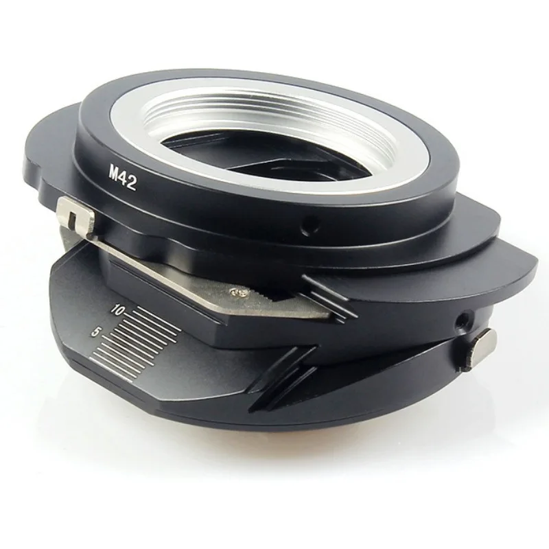 

Tilt-Shift Lens Mount Adapter For Pentax M42 Screw Mount Lens to Sony E-Mount Camera 360 degree Free Rotation And 12 Degree Tilt
