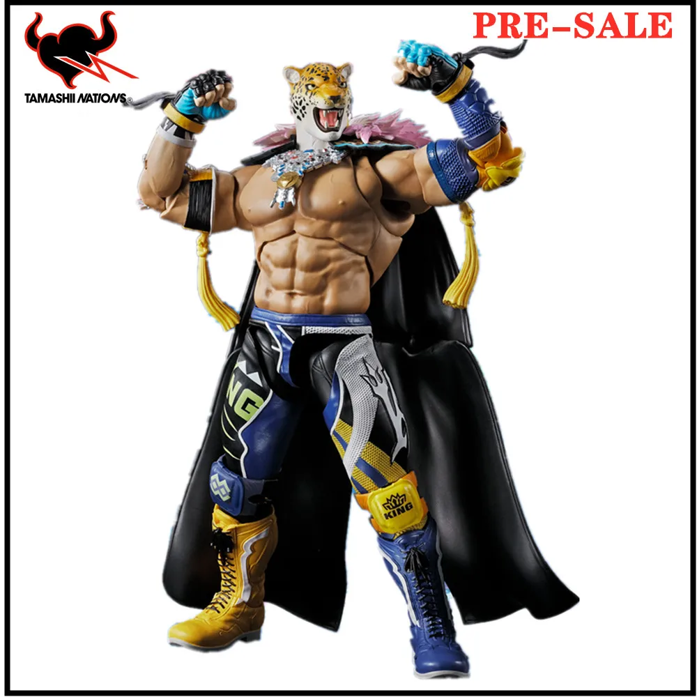 Anime Figure Bandai Tekken 8 S.H.Figuarts KING PVC Action Figurine SHF Collector Toys Model Doll Gifts