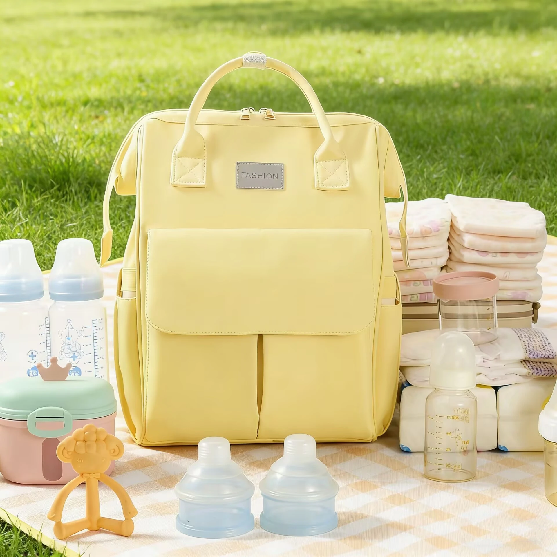 Mommy Backpack Baby Bag Maternity Backpack for Women Waterproof Outting Bag Large Capacity Diaper Bag Multifunctional Travel