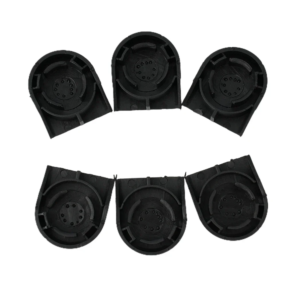 6pcs Car Replacement Wiper Arm Head Nut Cover Cap For Toyota Yaris Corolla Verso Auto Accessories