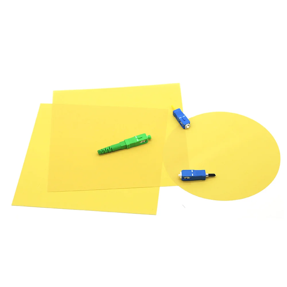 ATsafepro Diamond Polishing Film Polishing Paper for Lapping Optical Fiber Patch Cord/Cable 50 pcs/box 127mm 5\'\' Disc
