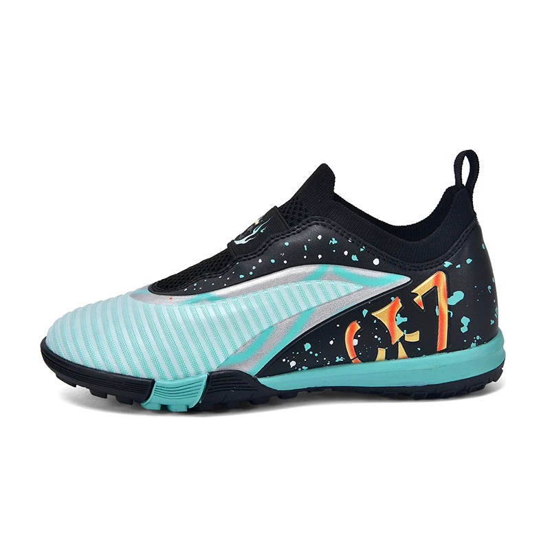 New Arrival Soccer Cleats Unisex Breathable Non-slip Grass Outdoor Training Match Football Shoes