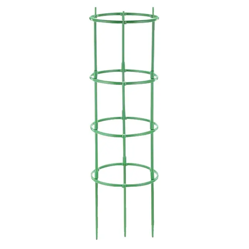 

Tomato Trellis Plant Support Cage Garden Ring Stakes Rust Resistant Tomato Cages Plant Support Stakes Gardening Supplies