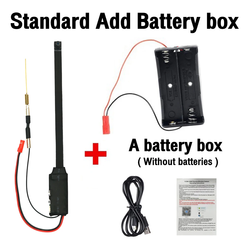DIY WiFi Mini Camera Module Motion DV 1080P HD P2P Camera Video Recorder Home Security Small Camcorder Support Remote Viewing image 6