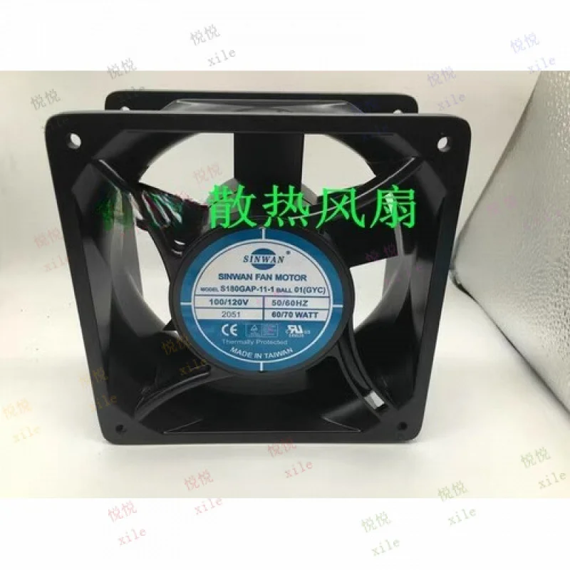 

L L FOR SINWAN S180GAP-11-1(GYC) 100/120V 60/70W 50/60HZ Cooling Fan