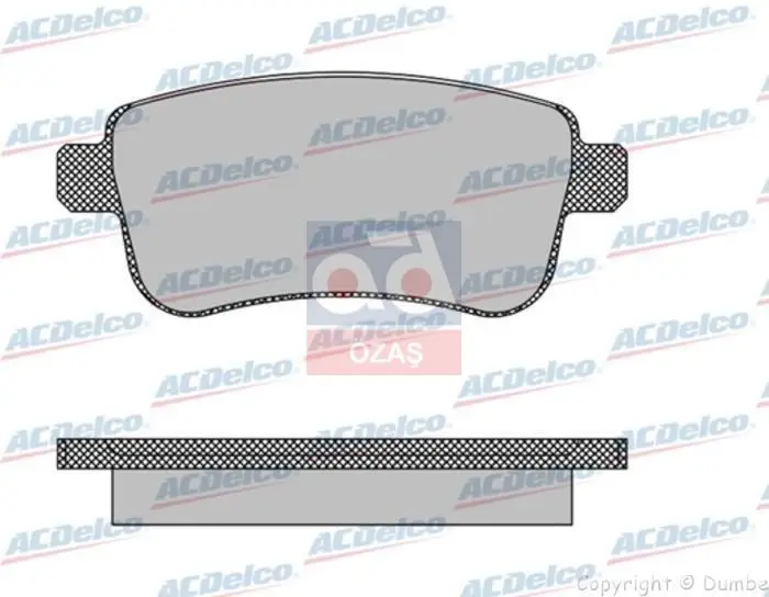 Store code: AP1816 for brake pad rear 09 FLUENCE-MEGANE.III 