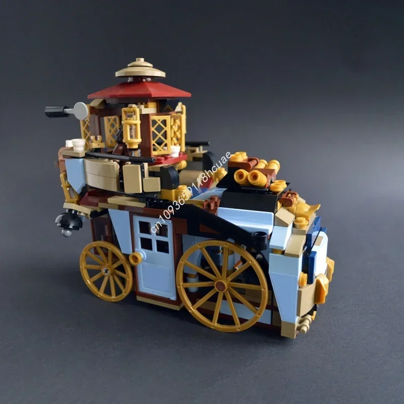387pcs MOC Hagrid S Mobile Maisonette Model Building Blocks Architecture Assembly DIY Creative Idea Display Brick Gift Showcase