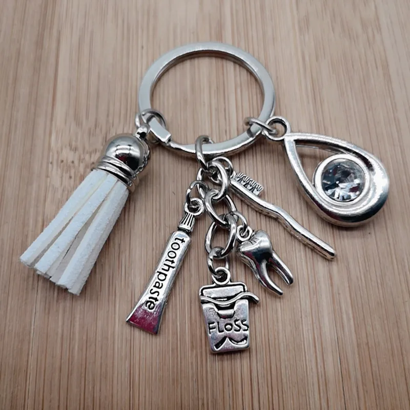 Брелок для зубной щетки, зубной нити, зубной пасты