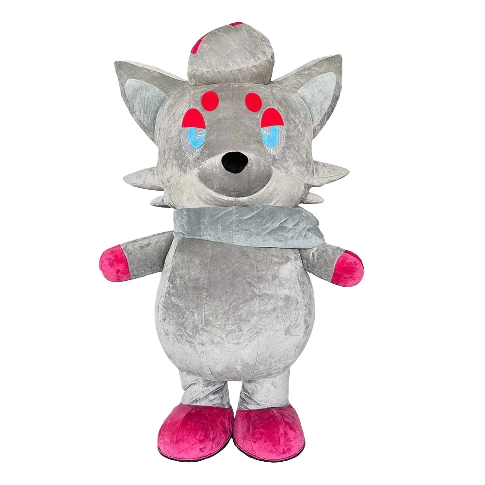 

2/2.6M Fox Plush Inflatable Costume Adult Character Cosplay Funny Costume Mascot Halloween Theme Party