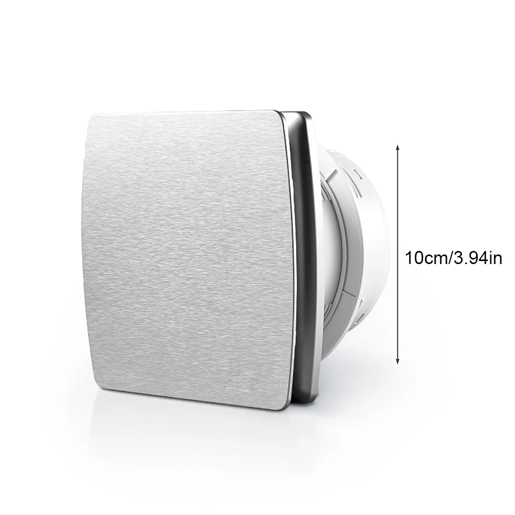 

220V 4 inch Exhaust Fan Home Bathroom Kitchen Bedroom Toilet Low Noise Ventilator Fan Hotel Wall Silent Extractor Exhaust Fan