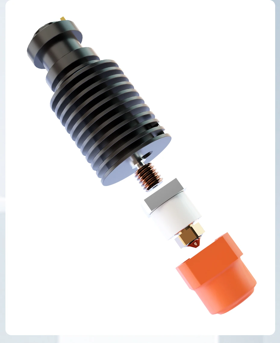 Trianglelab ® TCHC TD6 PT1000 Hotend mit integriertem PT1000-Thermistor für CHC TD6 V6 HOTEND DDE DDB Direktantrieb oder Bowden DDB EXTRDUER – Detail 13