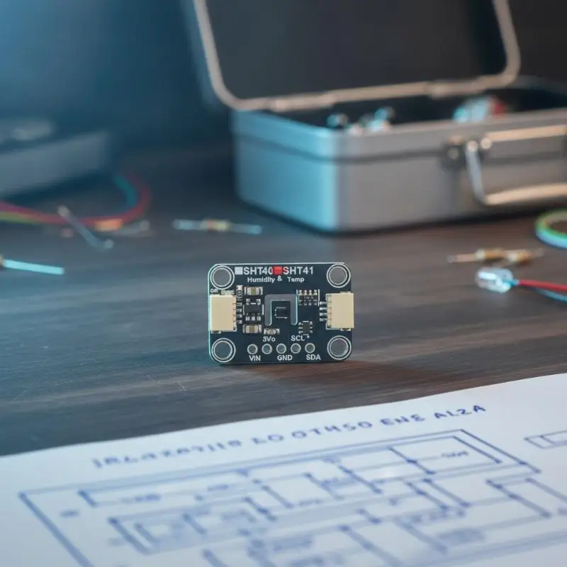 SHT45 Temperature And Humidity Sensor Module With STEMMAQT For Smart Home